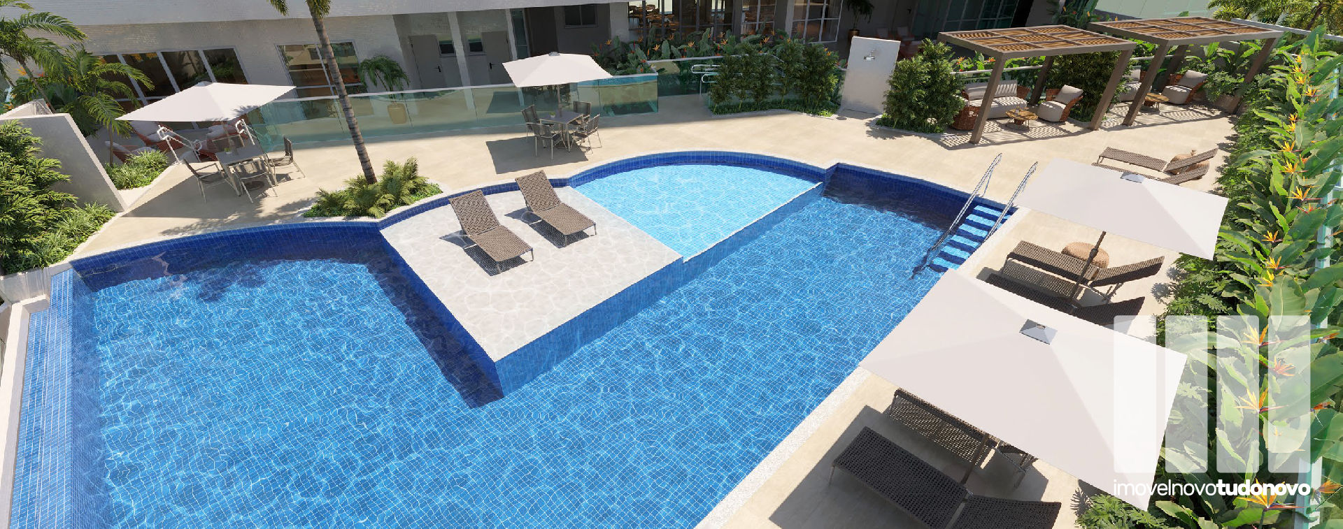 Piscina adulto e infantil