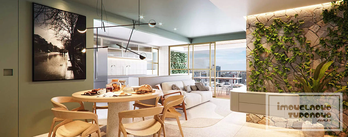 Sala apto. 111m²