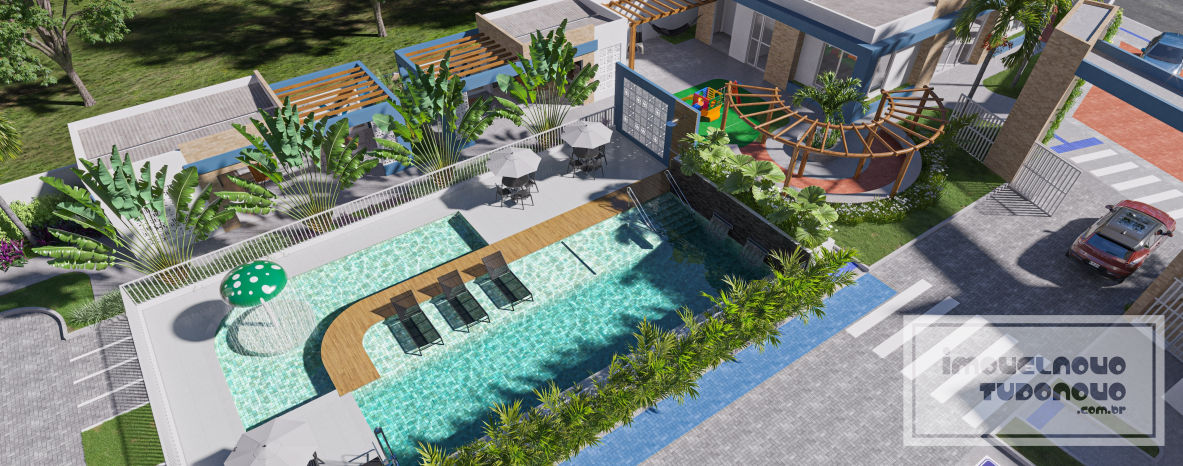 Vista Aérea da Piscina