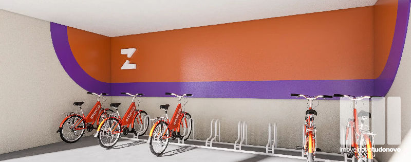 Equipado com bike Stanza