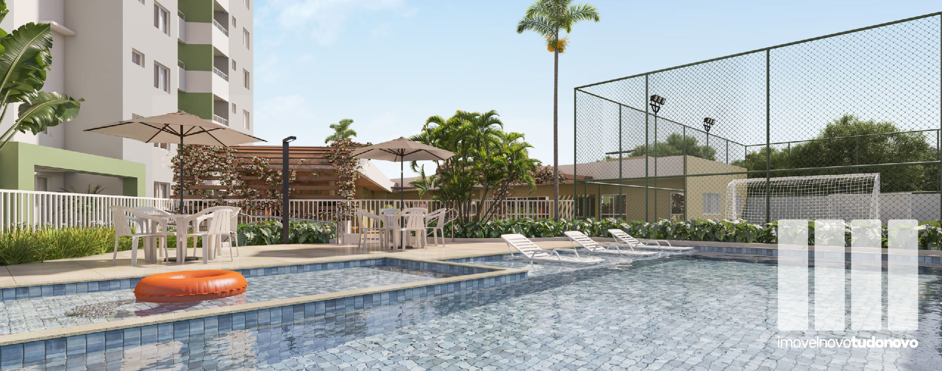 Piscina adulto e infantil