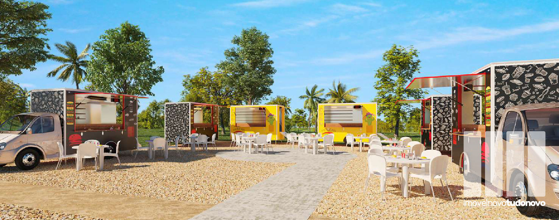 Espaço para food park