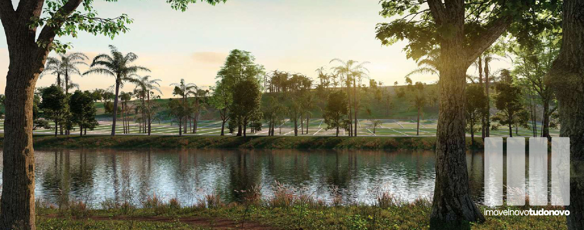 Vista do lago