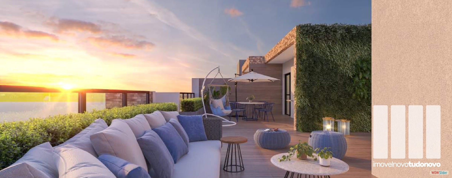Rooftop Privativo com espaço gourmet