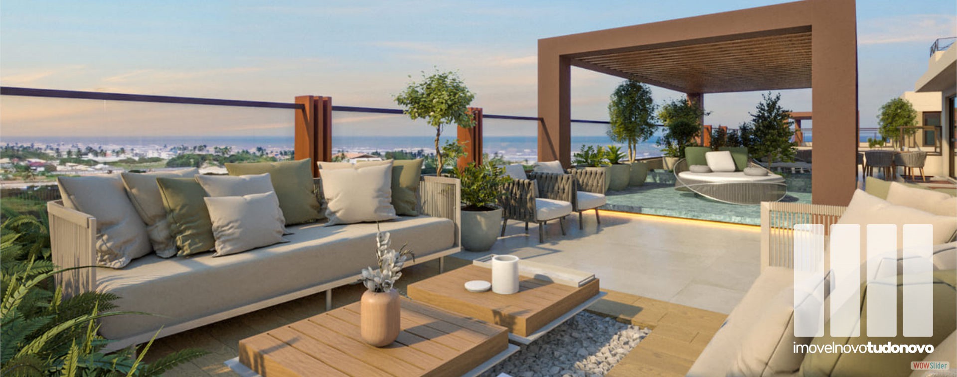 Terraço Rooftop | Vistas e pôr do sol