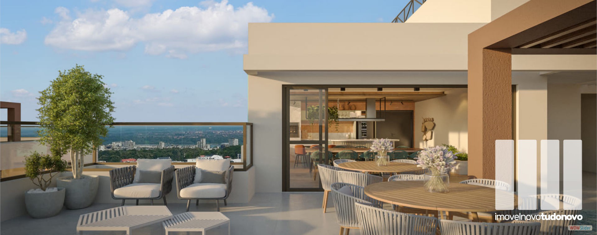 Terraço Rooftop | Lounge e convivência