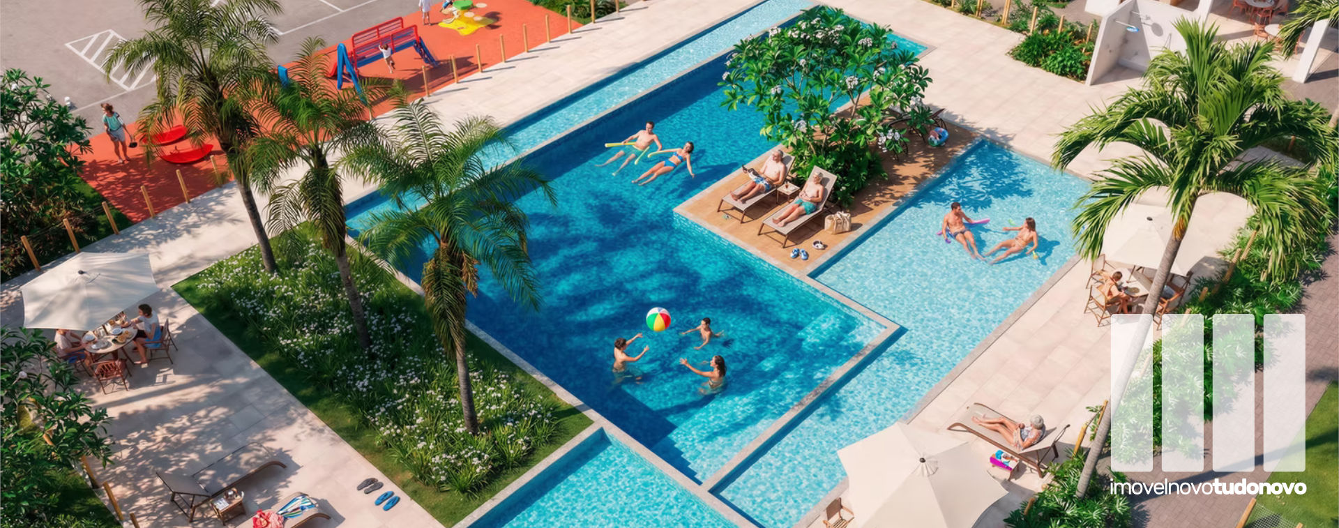 Piscina adulto e infantil