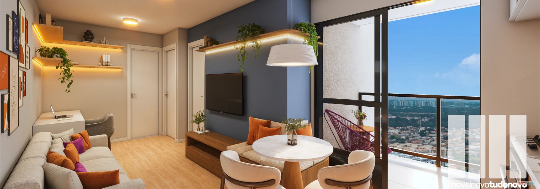 Sala de estar/jantar